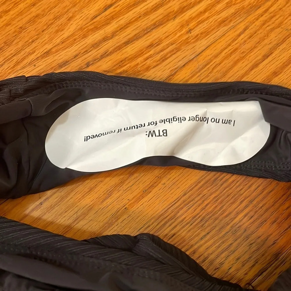 Andie The Marco One Piece Rib Swimsuit Black Size S NWT - Picture 7 of 7